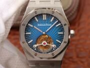 Audemars Piguet Royal Oak (TOURBILLON EXTRA-THIN) 1:1 Superclone(Blue tourbillon AP)