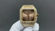1:1 Super Clone Cartier Santos Middle East Full Diamond - Image 4