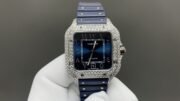 1:1 Super Clone Cartier Santos Middle East Full Diamond