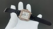1:1 Super Clone Cartier Santos Middle East Full Diamond - Image 7