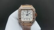 1:1 Super Clone Cartier Santos Middle East Full Diamond - Image 2