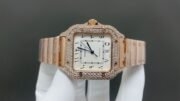 1:1 Super Clone Cartier Santos Middle East Full Diamond - Image 9
