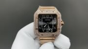 1:1 Super Clone Cartier Santos Middle East Full Diamond