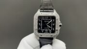 1:1 Super Clone Cartier Santos Middle East Full Diamond