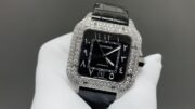 1:1 Super Clone Cartier Santos Middle East Full Diamond - Image 9