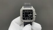 1:1 Super Clone Cartier Santos Middle East Full Diamond - Image 2