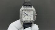 1:1 Super Clone Cartier Santos Middle East Full Diamond - Image 4