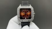 1:1 Super Clone Cartier Santos Middle East Full Diamond - Image 4
