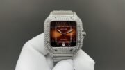 1:1 Super Clone Cartier Santos Middle East Full Diamond - Image 3