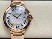 1:1 Super Clone Cartier Ballon BleuDe series, available in sizes 42, 36, 33, and 28