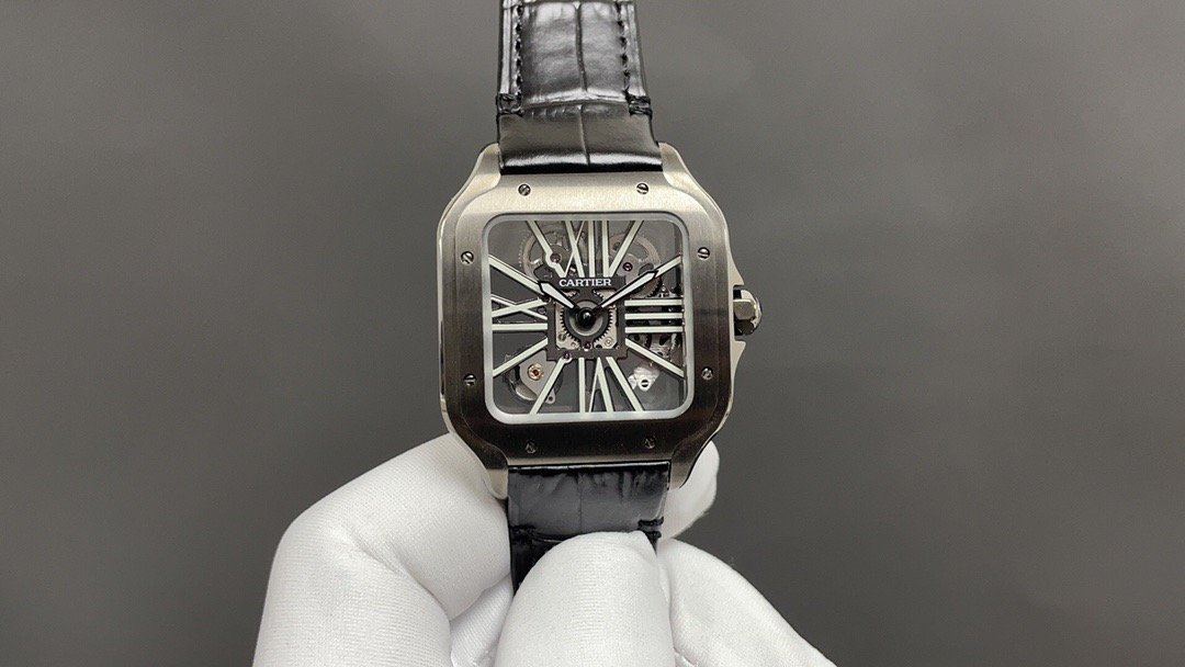 1:1 Super Clone Cartier Santos Skeleton Series