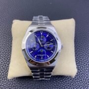 1:1 Super Clone Overseas Chronograph No-Date Blue Dial