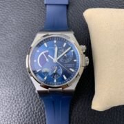 1:1 Super Clone Vacheron Constantin Overseas Multifunctional Blue Dial