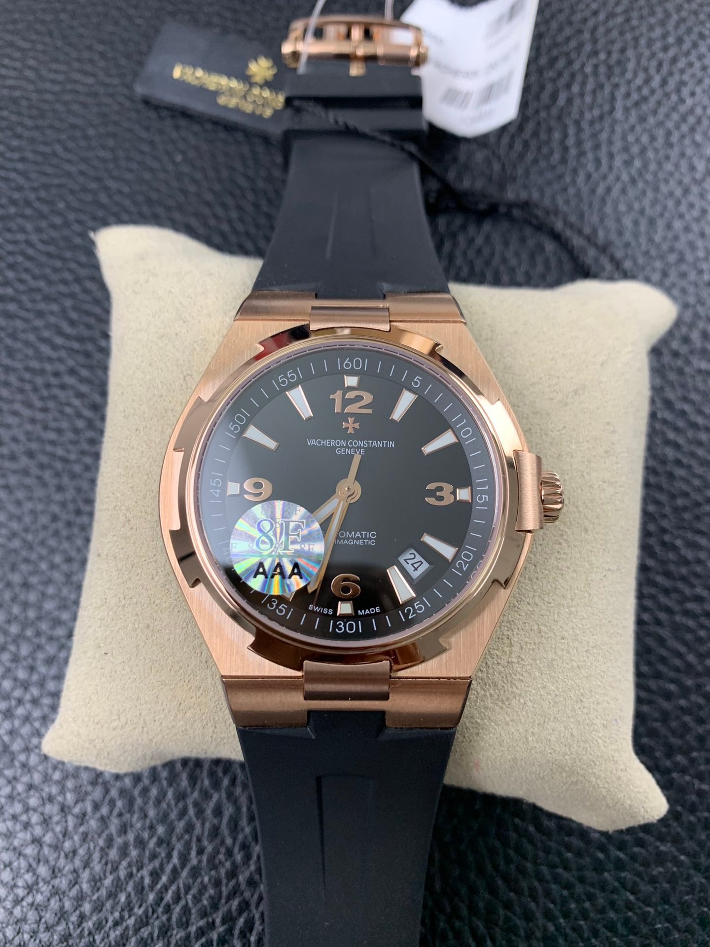 1:1 Super Clone Vacheron Constantin Overseas Rose Gold