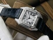1:1 Super Clone Cartier Santos 100th Anniversary Edition Couple’s Watch - Image 8