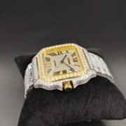 1:1 Super Clone Cartier Santos Middle East Full Diamond - Image 9