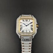 1:1 Super Clone Cartier Santos Middle East Full Diamond - Image 3