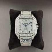1:1 Super Clone Cartier Santos Middle East Full Diamond