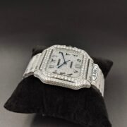 1:1 Super Clone Cartier Santos Middle East Full Diamond - Image 8