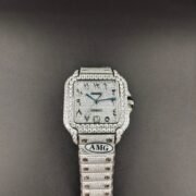 1:1 Super Clone Cartier Santos Middle East Full Diamond - Image 3