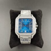 1:1 Super Clone Cartier Santos Middle East Full Diamond