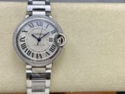 1:1 Super Clone Cartier Blue Balloon 33mm Mechanical
