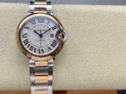 1:1 Super Clone Cartier Rose Gold Blue Balloon 42mm 36mm 33mm