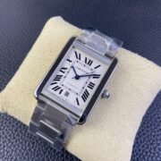 1:1 Super Clone Cartier Tank series mechanical model, dimensions: 40.5mm (length) * 31mm (width). - Image 8